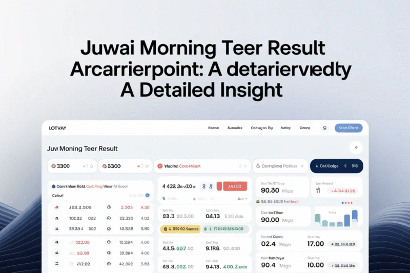 Juwai Morning Teer Result ARCarrierPoint: A Detailed Insight